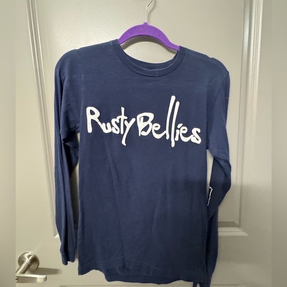 Rusty Bellies Restaurant Long Sleeve Tee Size S - Picture 1 of 3